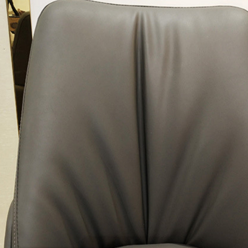 Contemporary Upholstered Dining Chairs Parsons Side Chair in Grey Clearhalo 'Dining Chairs' 'Dining Tables & Seating' 'dining_chair' 'furn' 'furn_dining_chair' 'Furniture' 'Kitchen & Dining Furniture' 6219147