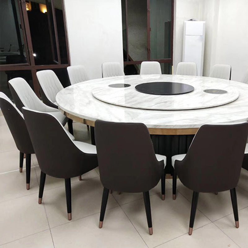 Contemporary Upholstered Dining Chairs Parsons Side Chair in Blue Clearhalo 'Dining Chairs' 'Dining Tables & Seating' 'dining_chair' 'furn' 'furn_dining_chair' 'Furniture' 'Kitchen & Dining Furniture' 6219161