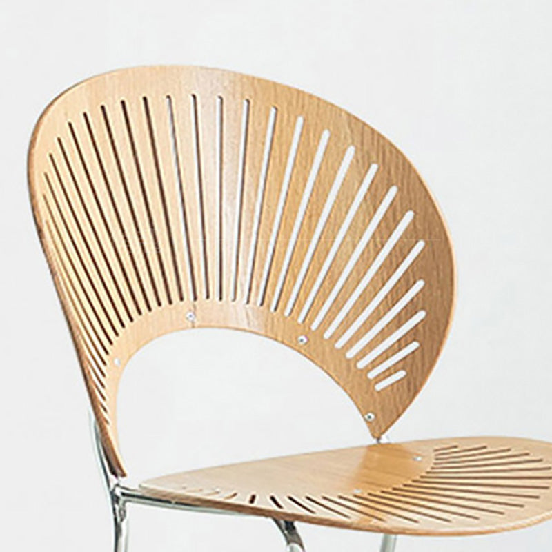 Industrial Metal Dining Room Chair Open Back Dining Chair for Restaurant Use Clearhalo 'Dining Chairs' 'Dining Tables & Seating' 'dining_chair' 'furn' 'furn_dining_chair' 'Furniture' 'Kitchen & Dining Furniture' 6219195