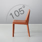 Modern Style Leather Side Chair Armless Metal Side Chair for Home Use