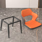 Modern Faux Leather Dining Side Chairs Open Back Dining Arm Chair for Dining Room