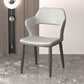 Modern Faux Leather Dining Side Chairs Open Back Dining Arm Chair for Dining Room