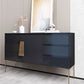 Restangle de rangement de style luxe Rectangle Armoire du buffet
