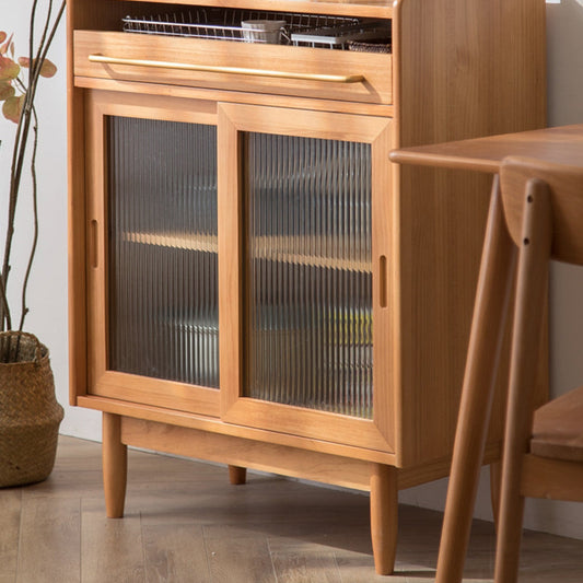 Casa di casa in legno Casa di legno moderno minimalista rettangolare del tavolo della porta con porta