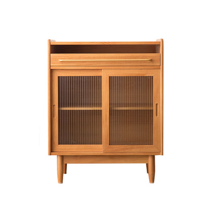 Casa di casa in legno Casa di legno moderno minimalista rettangolare del tavolo della porta con porta