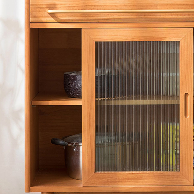 Casa di casa in legno Casa di legno moderno minimalista rettangolare del tavolo della porta con porta