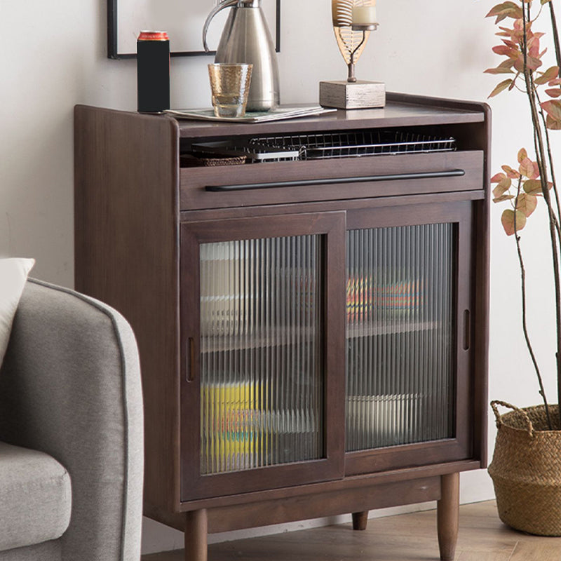 Casa di casa in legno Casa di legno moderno minimalista rettangolare del tavolo della porta con porta