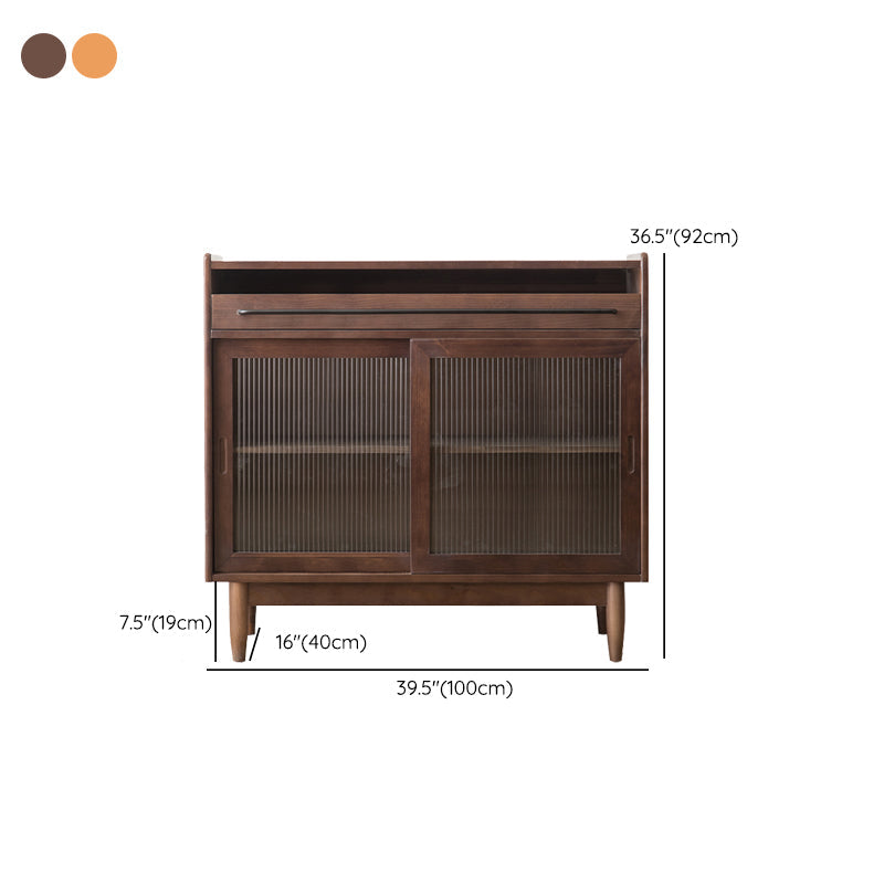 Casa di casa in legno Casa di legno moderno minimalista rettangolare del tavolo della porta con porta