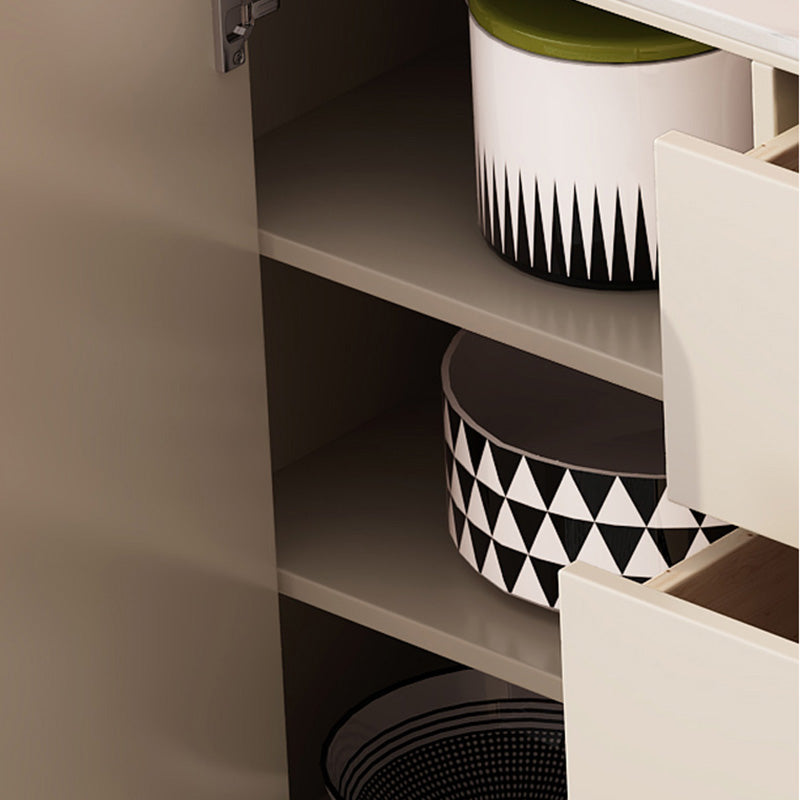 Sideboard di archiviazione di lusso Sinterizzata Sinterita Sinterita Sideboard con cassetti e porte