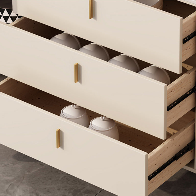 Sideboard di archiviazione di lusso Sinterizzata Sinterita Sinterita Sideboard con cassetti e porte