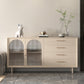 Luxury Style Side Board Sintered Stone Home Storage Sideboard with Drawers and Door Clearhalo 'buffet_sideboard' 'Buffets & Sideboards' 'furn' 'furn_buffet_sideboard' 'Furniture' 'Kitchen & Dining Furniture' 6219810