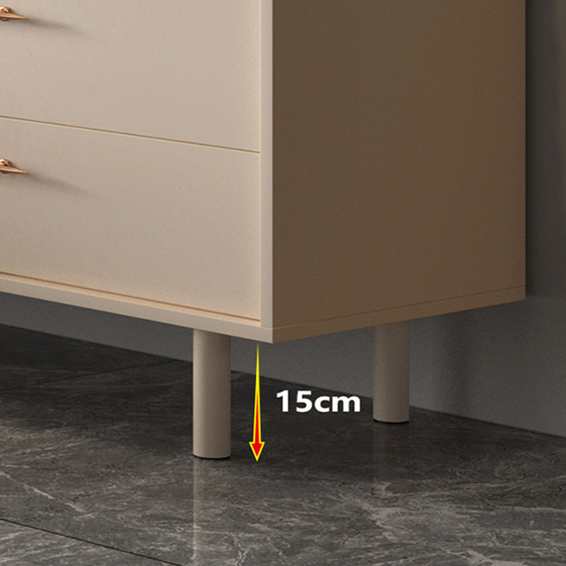 Luxury Style Side Board Sintered Stone Home Storage Sideboard with Drawers and Door Clearhalo 'buffet_sideboard' 'Buffets & Sideboards' 'furn' 'furn_buffet_sideboard' 'Furniture' 'Kitchen & Dining Furniture' 6219818