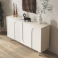 Modern Style Rectangle Sideboard Wooden Dining Sideboard with Doors