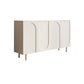 Modern Style Rectangle Sideboard Wooden Dining Sideboard with Doors