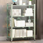 Modern Metal Etagere Shelf Bookcase Open Book Shelf for Study Room