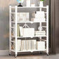 Modern Metal Etagere Shelf Bookcase Open Book Shelf for Study Room