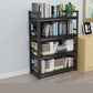 Etagere Bookshelf 15.7" H X 72" W Modern Metal Open Bookcase