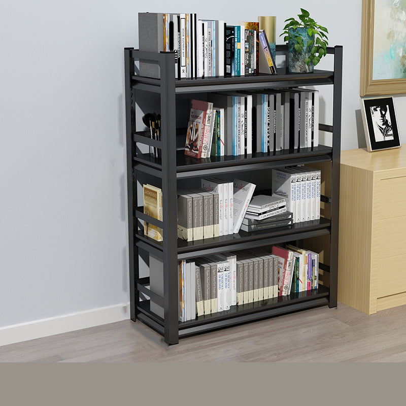 Etagere Bookshelf 15.7" H X 72" W Modern Metal Open Bookcase