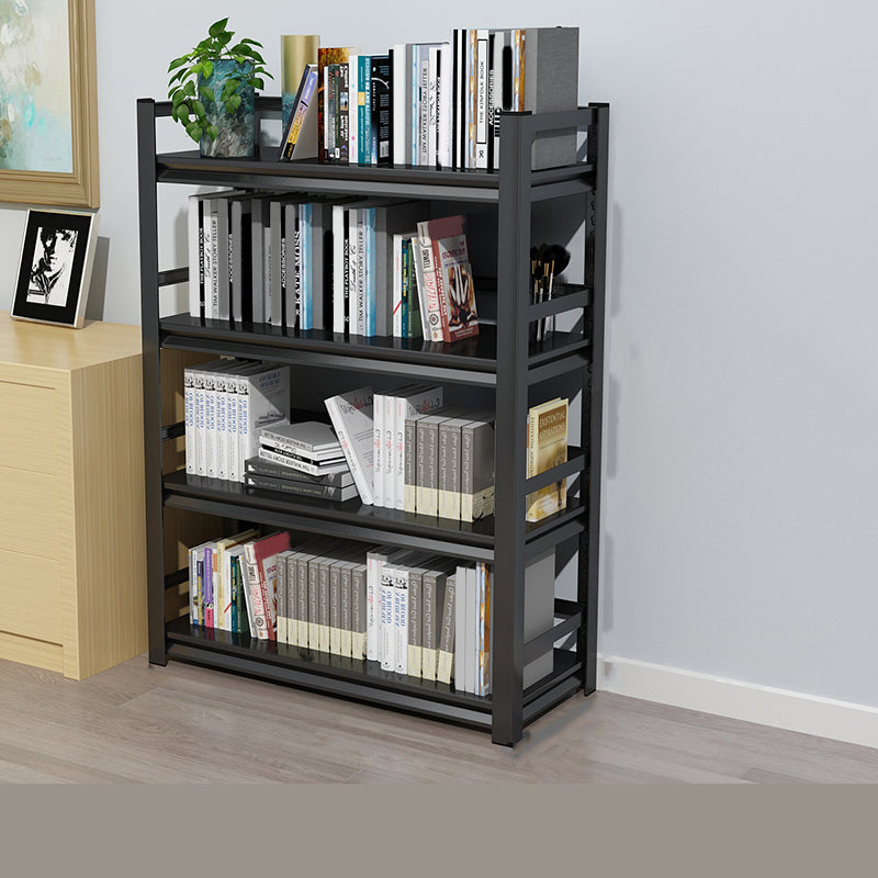 Etagere Bookshelf 15.7" H X 72" W Modern Metal Open Bookcase