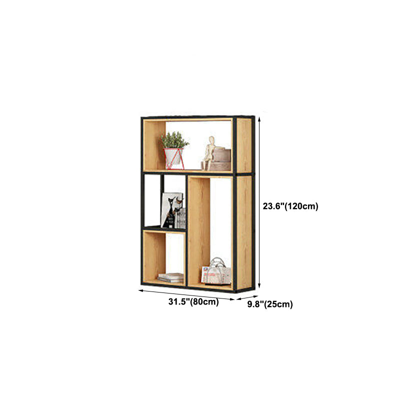 Estantería abierta estantería contemporánea de metal para comedor