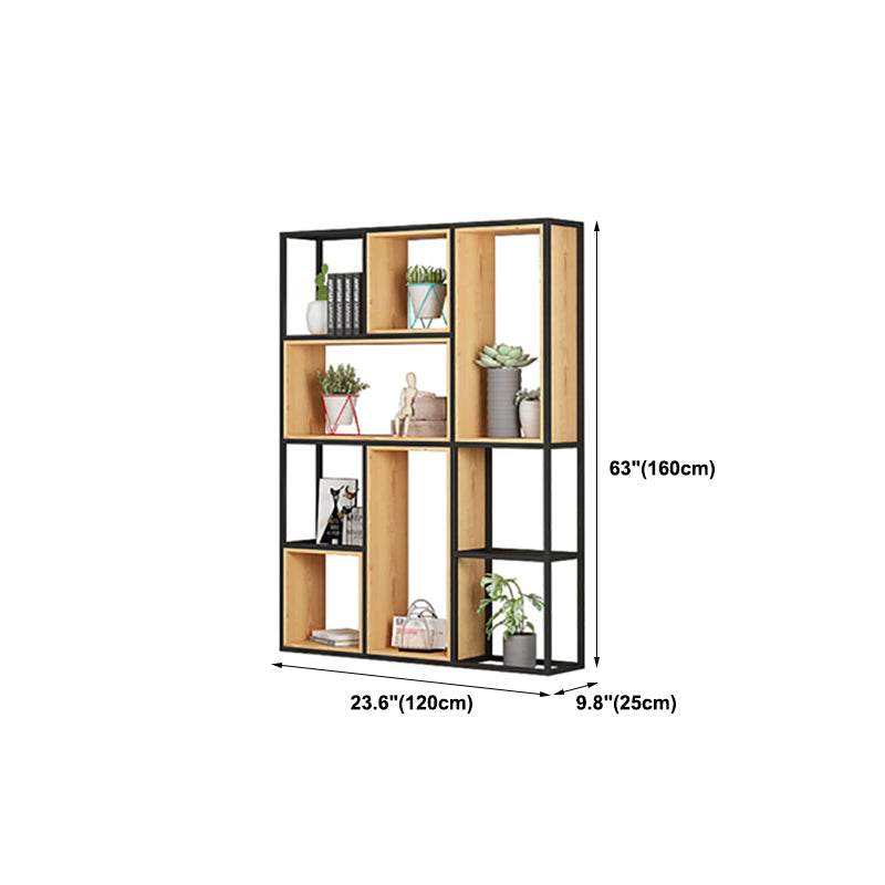 Estantería abierta estantería contemporánea de metal para comedor