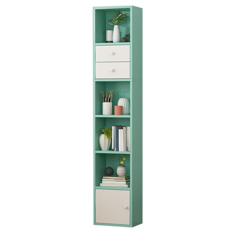 Estantería urbana estantería de madera diseñada con estantes para sala de estar