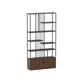 Glam Metal Bookshelf Etagere Shelf Bookcase for Study Room 78.7" H X 11.8" W