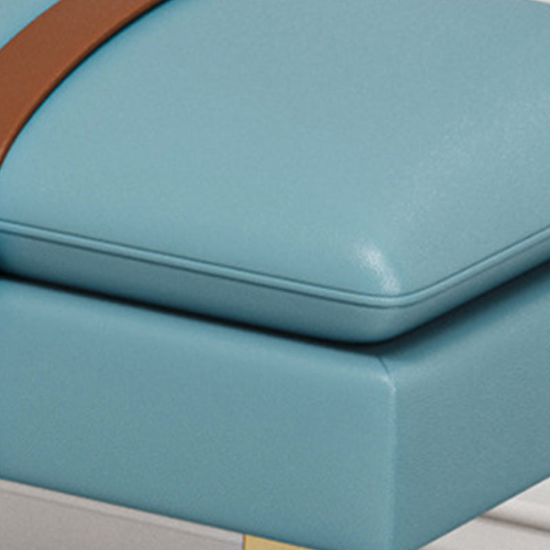 13.65-inch W Modern Entryway Bench Cushioned Seating Bench with Shoe Storage Clearhalo 'Benches' 'Chairs & Seating' 'furn' 'furn_benches' 'Furniture' 'Living Room Furniture' 6220730