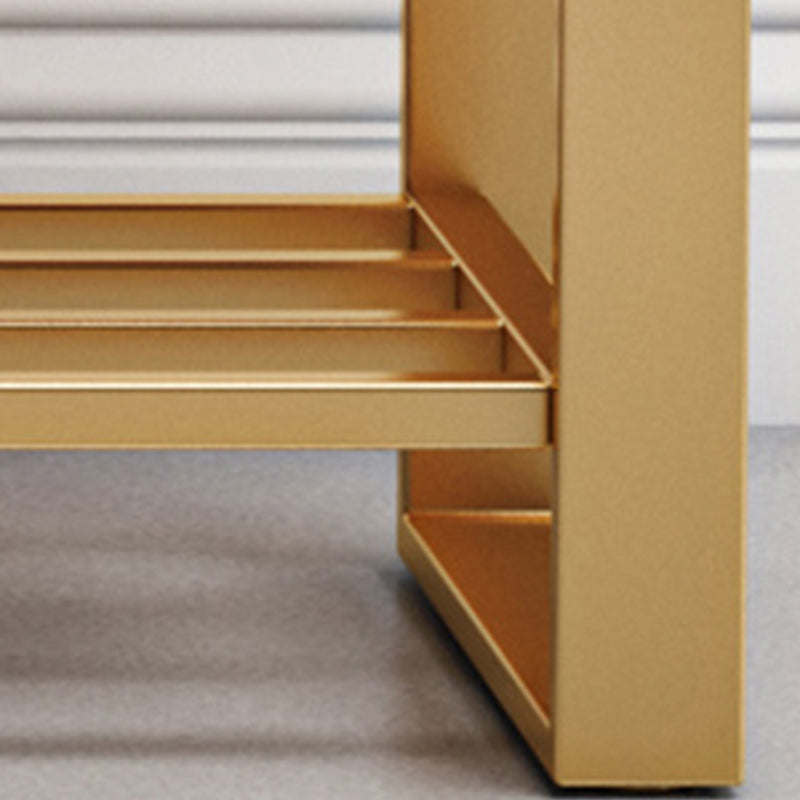 13.65-inch W Modern Entryway Bench Cushioned Seating Bench with Shoe Storage Clearhalo 'Benches' 'Chairs & Seating' 'furn' 'furn_benches' 'Furniture' 'Living Room Furniture' 6220731