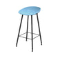 Industrial Counter Stool with Bucket Plastic Bar Stools for Restaurant Blue 1 Piece Clearhalo 'Bar Furniture' 'Bar Stools' 'bar_stools' 'furn' 'furn_bar_stools' 'Furniture' 'Kitchen & Dining Furniture' 6220803