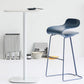 Backrest Armless Counter Stool Modern Iron Bar Stool with Plastic Cushion Clearhalo 'Bar Furniture' 'Bar Stools' 'bar_stools' 'furn' 'furn_bar_stools' 'Furniture' 'Kitchen & Dining Furniture' 6220851
