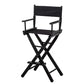 Industrial Backrest Arm Counter Stool Solid Wood Bar Stool with Canvas Cushion Clearhalo 'Bar Furniture' 'Bar Stools' 'bar_stools' 'furn' 'furn_bar_stools' 'Furniture' 'Kitchen & Dining Furniture' 6220912