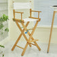 Industrial Backrest Arm Counter Stool Solid Wood Bar Stool with Canvas Cushion White 1 Piece Clearhalo 'Bar Furniture' 'Bar Stools' 'bar_stools' 'furn' 'furn_bar_stools' 'Furniture' 'Kitchen & Dining Furniture' 6220922