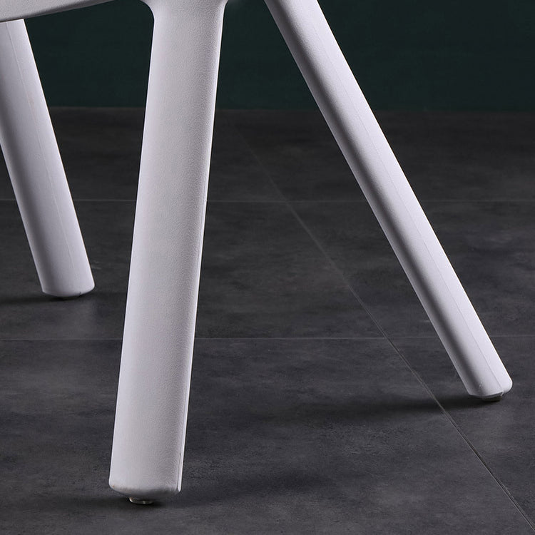 Industrial Armless Counter Stool Plastic Cafe Bar Stool with 4 Legs Clearhalo 'Bar Furniture' 'Bar Stools' 'bar_stools' 'furn' 'furn_bar_stools' 'Furniture' 'Kitchen & Dining Furniture' 6221005