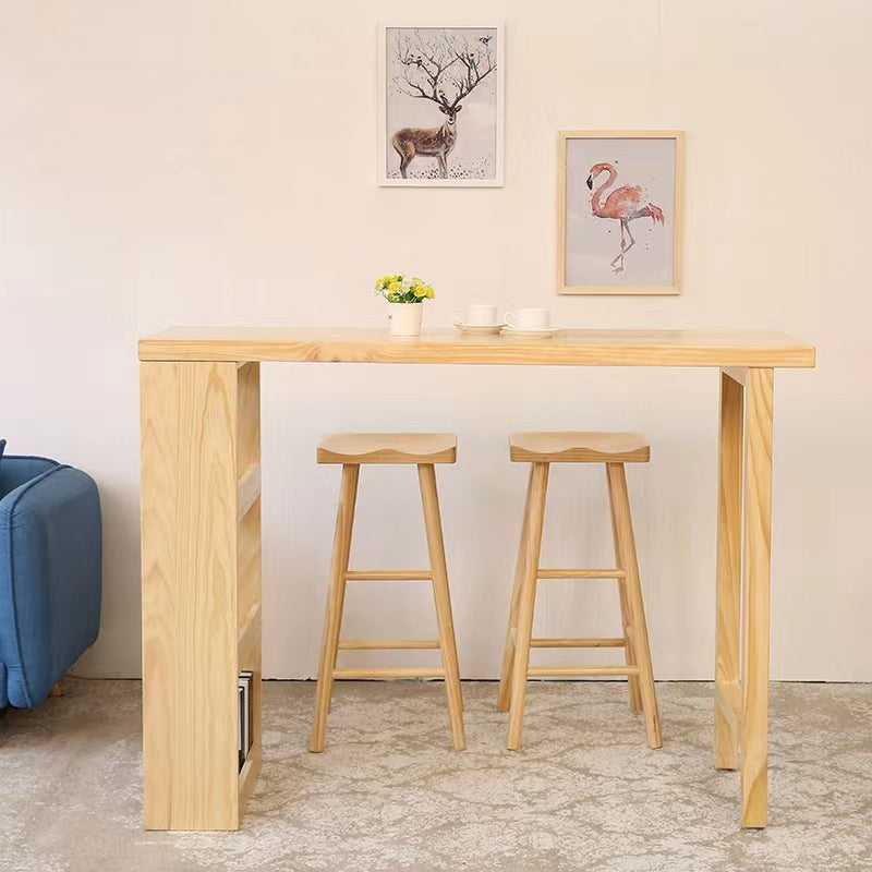 Industrial Counter High Stool Solid Wood Backless Counter-high Stool Clearhalo 'Bar Furniture' 'Bar Stools' 'bar_stools' 'furn' 'furn_bar_stools' 'Furniture' 'Kitchen & Dining Furniture' 6221105