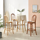 Contemporary Wooden Bar-stool Solid Round Seat Counter Bar Stool with Wood Legs Clearhalo 'Bar Furniture' 'Bar Stools' 'bar_stools' 'furn' 'furn_bar_stools' 'Furniture' 'Kitchen & Dining Furniture' 6221108
