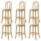 Contemporary Wooden Bar-stool Solid Round Seat Counter Bar Stool with Wood Legs Wood 6 Piece Set Clearhalo 'Bar Furniture' 'Bar Stools' 'bar_stools' 'furn' 'furn_bar_stools' 'Furniture' 'Kitchen & Dining Furniture' 6221121