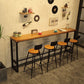 Taburete de bar de metal de estilo moderno, taburete de bar de cuero PU para cocina