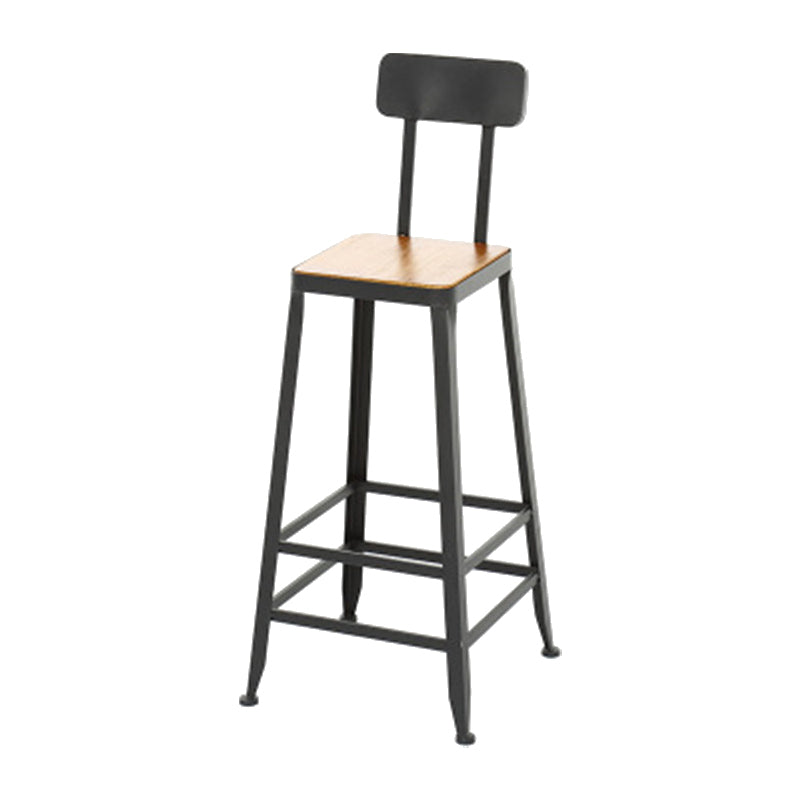 Taburete de bar de metal de estilo moderno, taburete de bar de cuero PU para cocina
