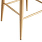 Nordic Plastic Bar-stool Square Seat Counter Bar Stool with Wood Legs Clearhalo 'Bar Furniture' 'Bar Stools' 'bar_stools' 'furn' 'furn_bar_stools' 'Furniture' 'Kitchen & Dining Furniture' 6221280