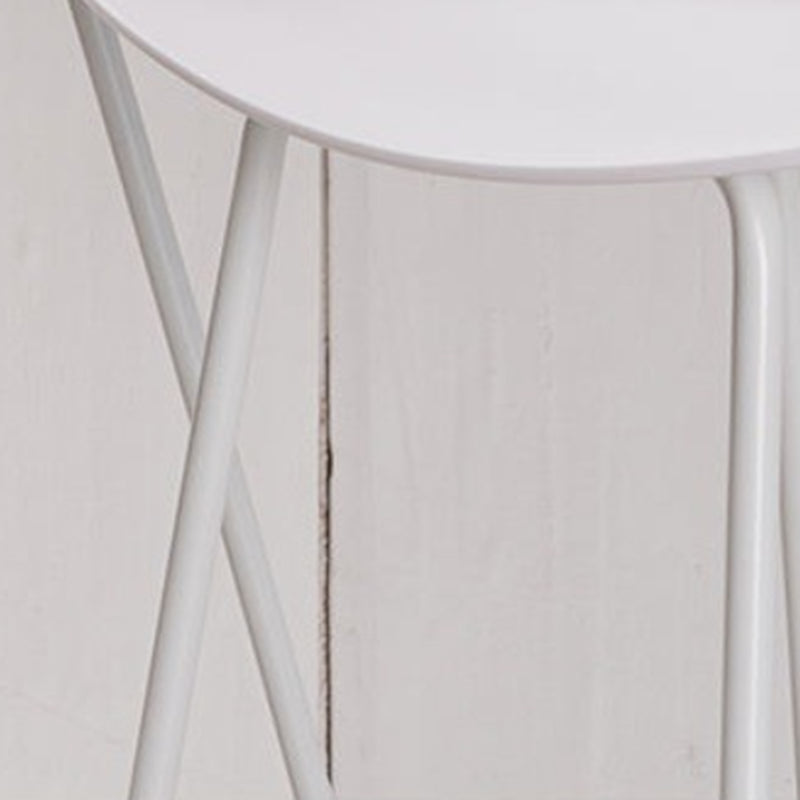 Tabouret de comptoir de dossier moderne, tabouret de Bar de café en fer avec siège en acrylique