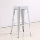 Industrial Backless Counter Stool Metal Counter Height Stools Clearhalo 'Bar Furniture' 'Bar Stools' 'bar_stools' 'furn' 'furn_bar_stools' 'Furniture' 'Kitchen & Dining Furniture' 6221480