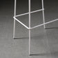Modern Plastic Bar-stool Square Seat Counter Bar Stool with Metal Legs Clearhalo 'Bar Furniture' 'Bar Stools' 'bar_stools' 'furn' 'furn_bar_stools' 'Furniture' 'Kitchen & Dining Furniture' 6221572