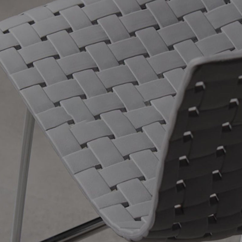 Schipi moderni in plastica da bar in plastica sgabello da bar con gambe metalliche