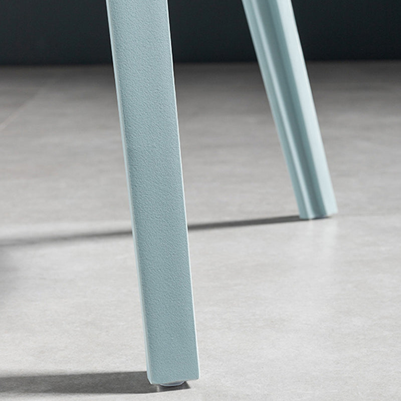 Industrial Low Back Counter Stool Metal Counter Height Stools with Swivel Clearhalo 'Bar Furniture' 'Bar Stools' 'bar_stools' 'furn' 'furn_bar_stools' 'Furniture' 'Kitchen & Dining Furniture' 6221826