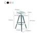 Industrial Low Back Counter Stool Metal Counter Height Stools with Swivel Clearhalo 'Bar Furniture' 'Bar Stools' 'bar_stools' 'furn' 'furn_bar_stools' 'Furniture' 'Kitchen & Dining Furniture' 6221866