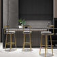 Nordic Style Bar-stool Round Seat Counter Bar Stool with Metal Legs Clearhalo 'Bar Furniture' 'Bar Stools' 'bar_stools' 'furn' 'furn_bar_stools' 'Furniture' 'Kitchen & Dining Furniture' 6222041