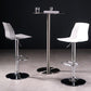 Industrial Adjustable Height Bar Stool Metal Bar Stool for Kitchen Clearhalo 'Bar Furniture' 'Bar Stools' 'bar_stools' 'furn' 'furn_bar_stools' 'Furniture' 'Kitchen & Dining Furniture' 6222232