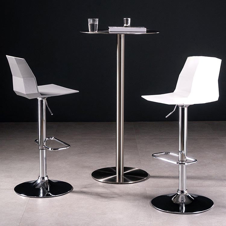 Industrial Adjustable Height Bar Stool Metal Bar Stool for Kitchen Clearhalo 'Bar Furniture' 'Bar Stools' 'bar_stools' 'furn' 'furn_bar_stools' 'Furniture' 'Kitchen & Dining Furniture' 6222232