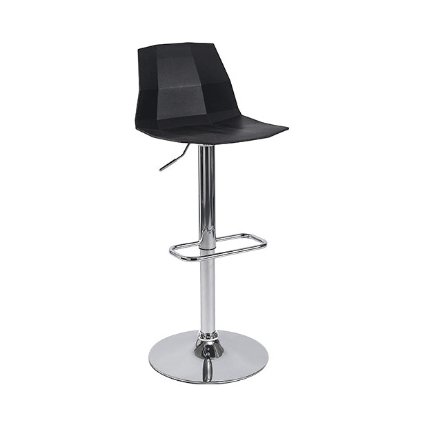 Industrial Adjustable Height Bar Stool Metal Bar Stool for Kitchen Clearhalo 'Bar Furniture' 'Bar Stools' 'bar_stools' 'furn' 'furn_bar_stools' 'Furniture' 'Kitchen & Dining Furniture' 6222234
